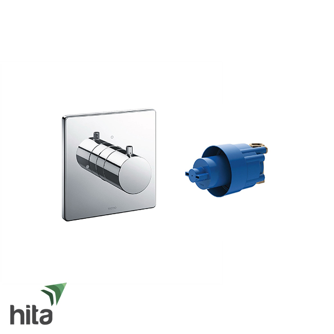 Van dừng TOTO TBV02101B/TBN01104B kèm phụ kiện âm tường