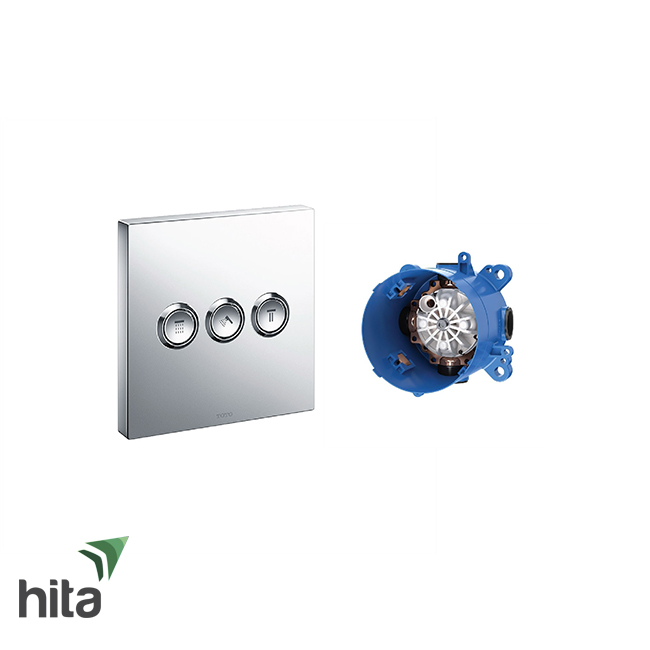 Van chuyển hướng TOTO TBV02105B/TBN01001B kèm phụ kiện âm tường