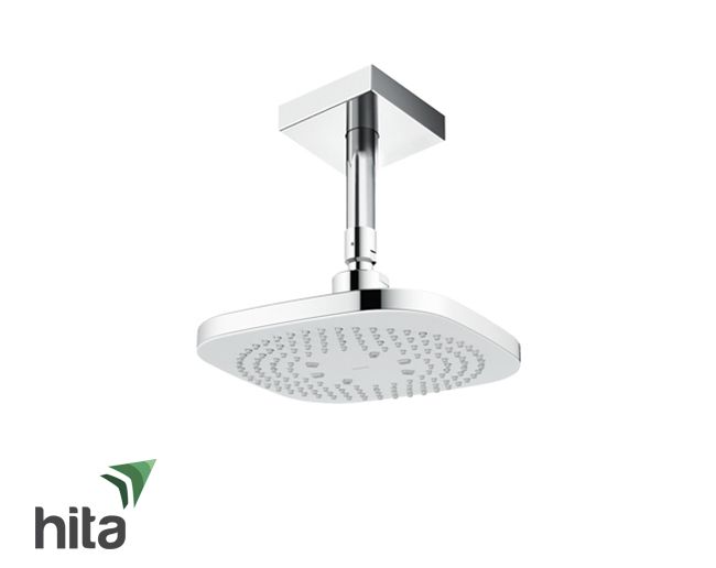 Bát sen tắm gắn trần TOTO TBW02003B1 hình vuông tiết kiệm nước.
