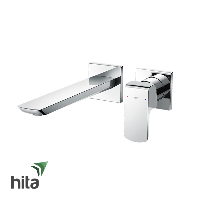 Vòi chậu lavabo TOTO TLG02311B nóng lạnh gắn tường - Vòi bồn rửa mặt gật gù