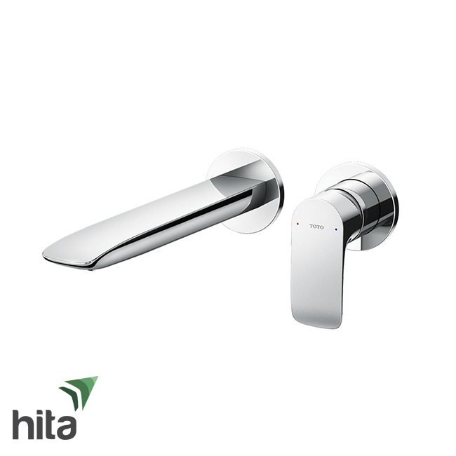 Vòi chậu lavabo TOTO TLG04310B gắn tường nóng lạnh - Vòi bồn rửa mặt gật gù