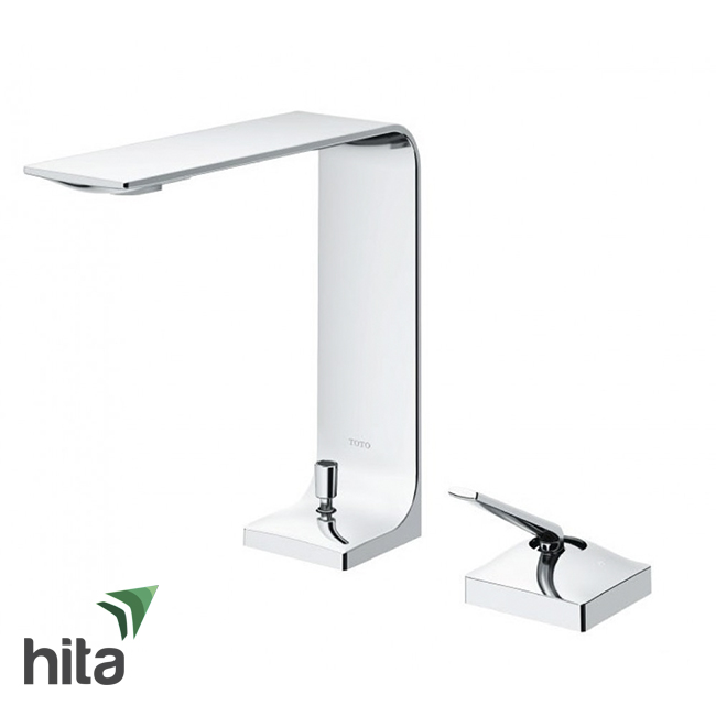 Vòi chậu lavabo TOTO TLP02304B nóng lạnh - Vòi bồn rửa mặt gật gù siêu mỏng