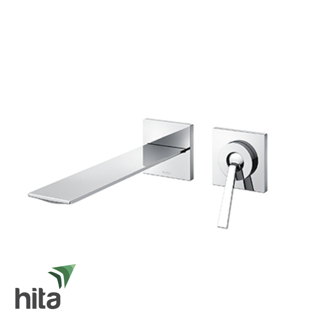 Vòi chậu lavabo TOTO TLP02309B nóng lạnh gắn tường - Vòi bồn rửa mặt gật gù cao cấp
