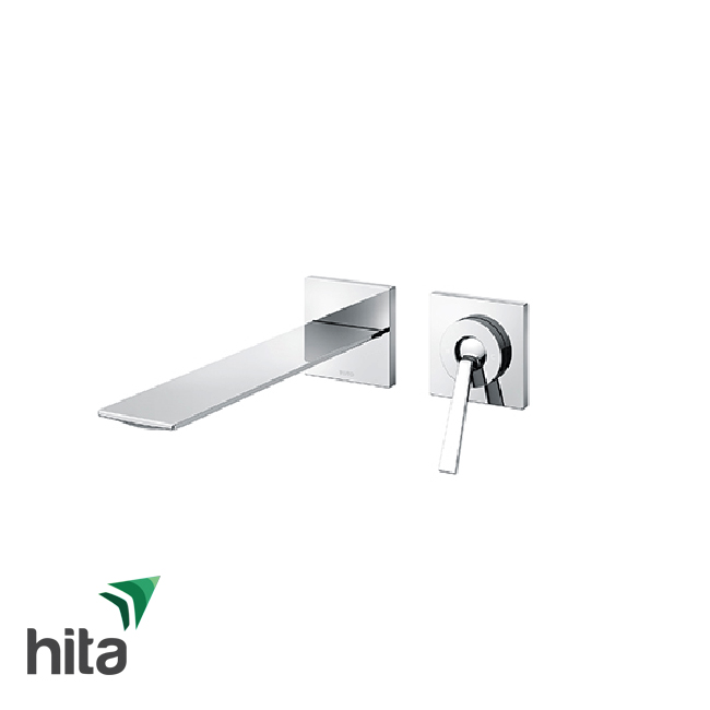 Vòi chậu lavabo TOTO TLP02310B gắn tường nóng lạnh gật gù dòng ZL