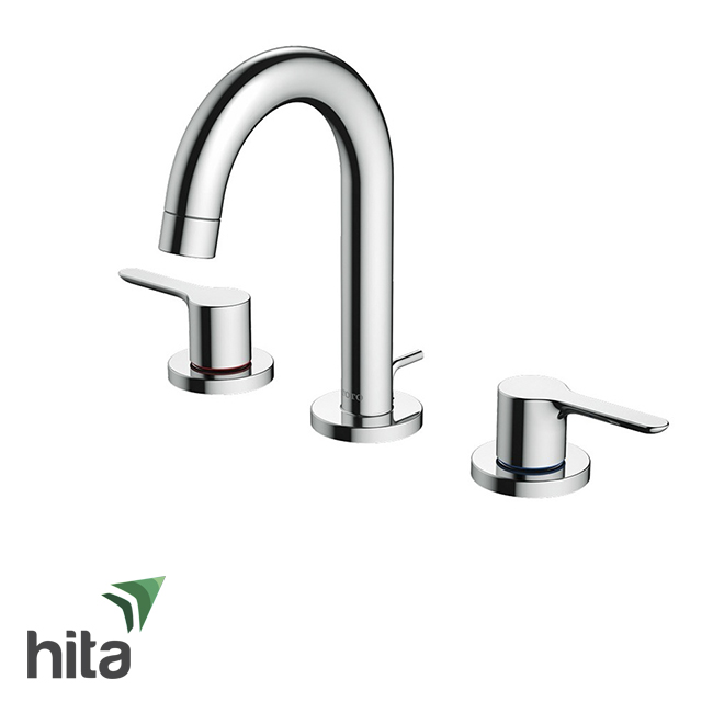 Vòi chậu lavabo TOTO TLS01201B nóng lạnh - Vòi bồn rửa mặt tay vặn