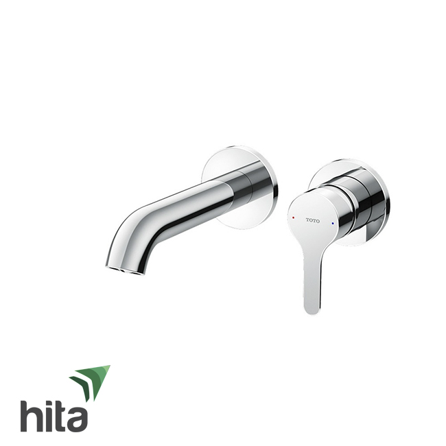 Vòi chậu lavabo TOTO TLS01309B nóng lạnh - Vòi bồn rửa mặt gật gù gắn tường