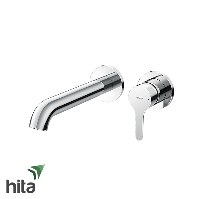 Vòi chậu lavabo TOTO TLS01310B nóng lạnh rửa mặt gắn tường - Vòi bồn rửa mặt gật gù