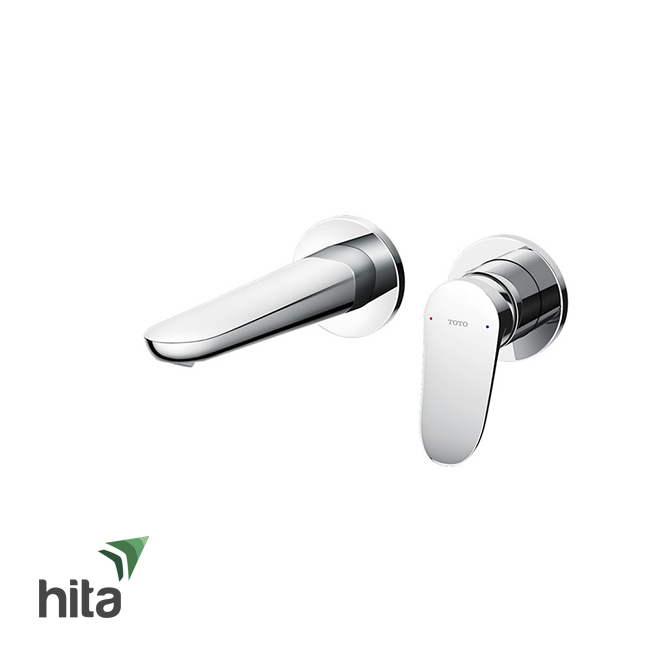 Vòi chậu lavabo TOTO TLS04308B nóng lạnh gắn tường - Vòi bồn rửa mặt gật gù
