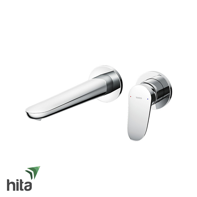 Vòi chậu lavabo TOTO TLS04309B nóng lạnh gắn tường