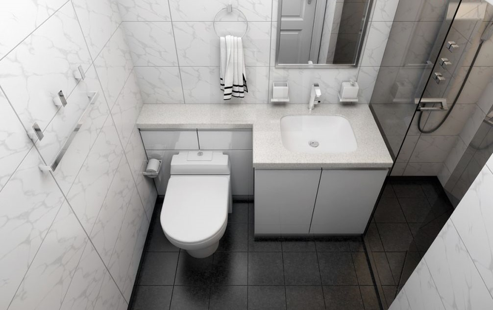 Tổng hợp một số mẫu tủ Lavabo nhà tắm nhỏ 1