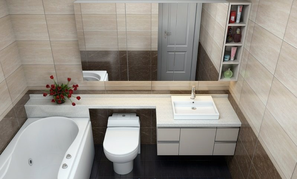 Tổng hợp một số mẫu tủ Lavabo nhà tắm nhỏ 2