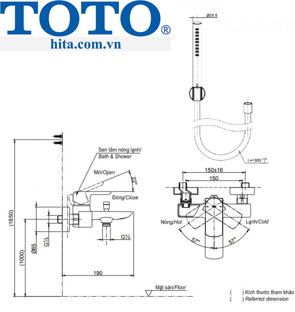 Toto TBG03302V TBW02017A
