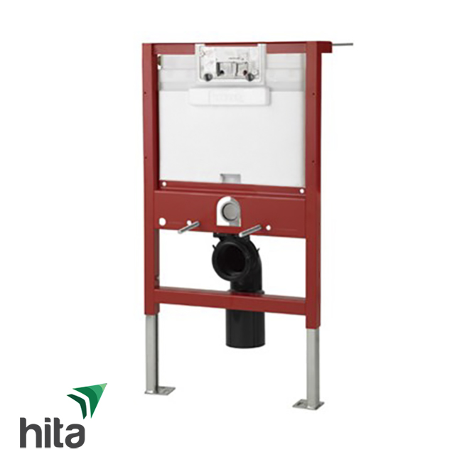 két nước & khung âm tường WH037D kèm ống thải cong