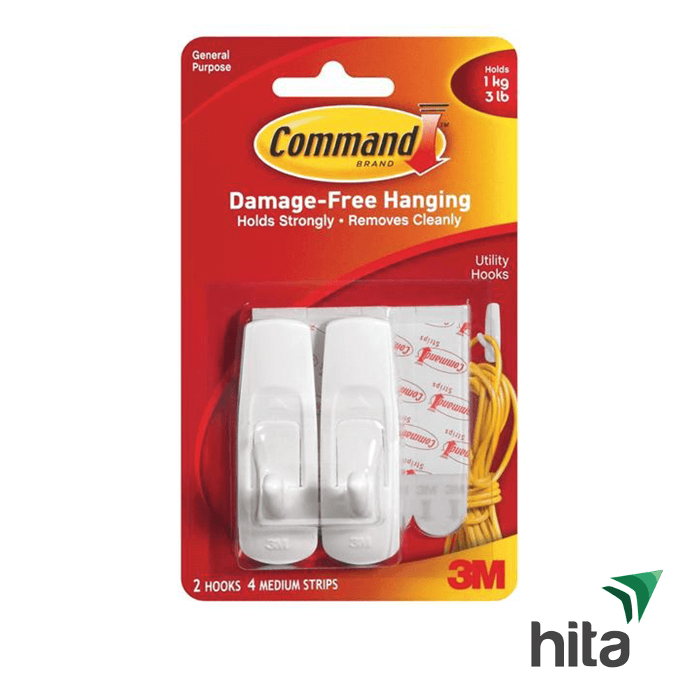 Móc treo dán tường 1kg Command-3M XA004193497