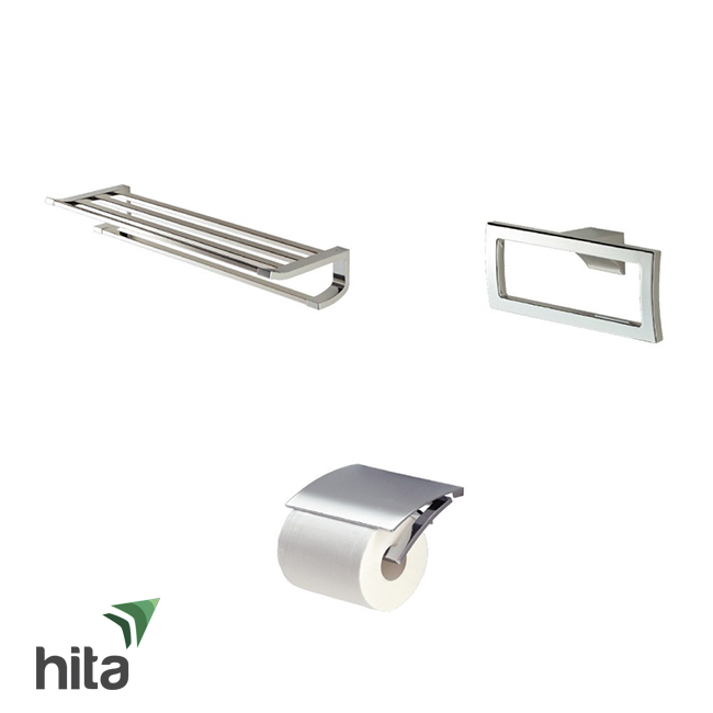 bộ phụ kiện phòng tắm 3 món TOTO YS903N3V dòng G vuông