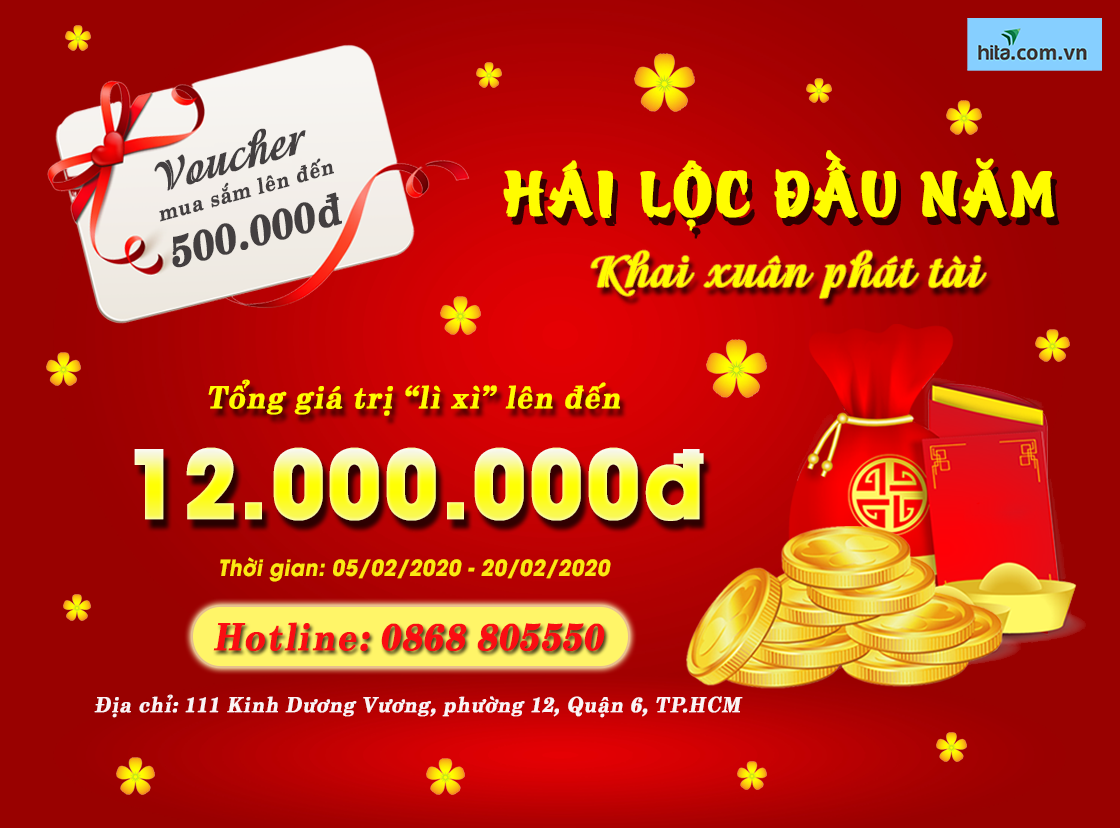 Banner Hita hái lộc đầu năm 2020