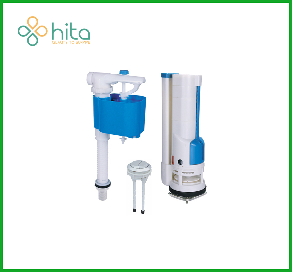 Cấu tạo chi tiết của bộ xả bồn cầu Toto Nhật Bản