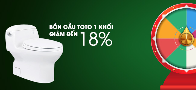 TOTO khuyến mãi tháng 9 VÒNG QUAY MAY MẮN