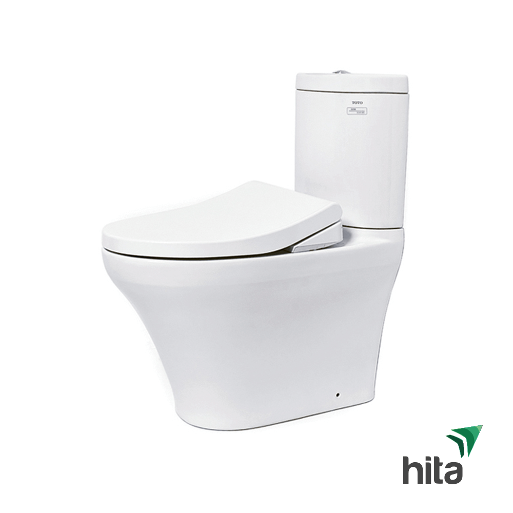 Bồn cầu 2 khối nắp rửa cơ toto CS818DE4