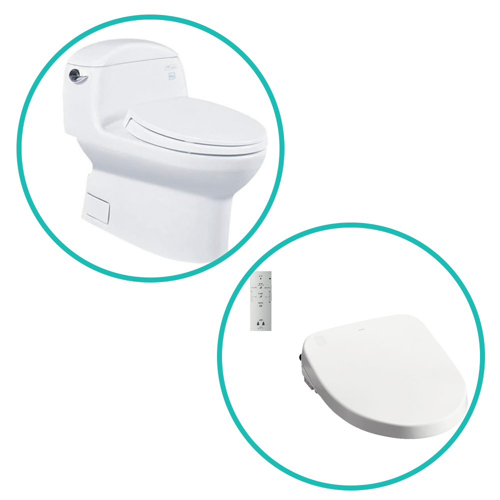 Bồn cầu TOTO 1 khối MS914W4