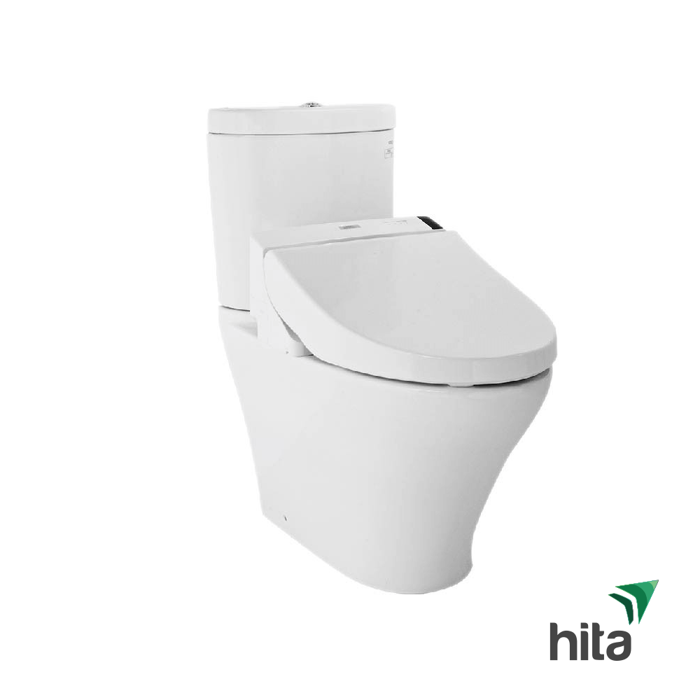 Bồn cầu 2 khối nắp rửa điện tử toto CS818DW6