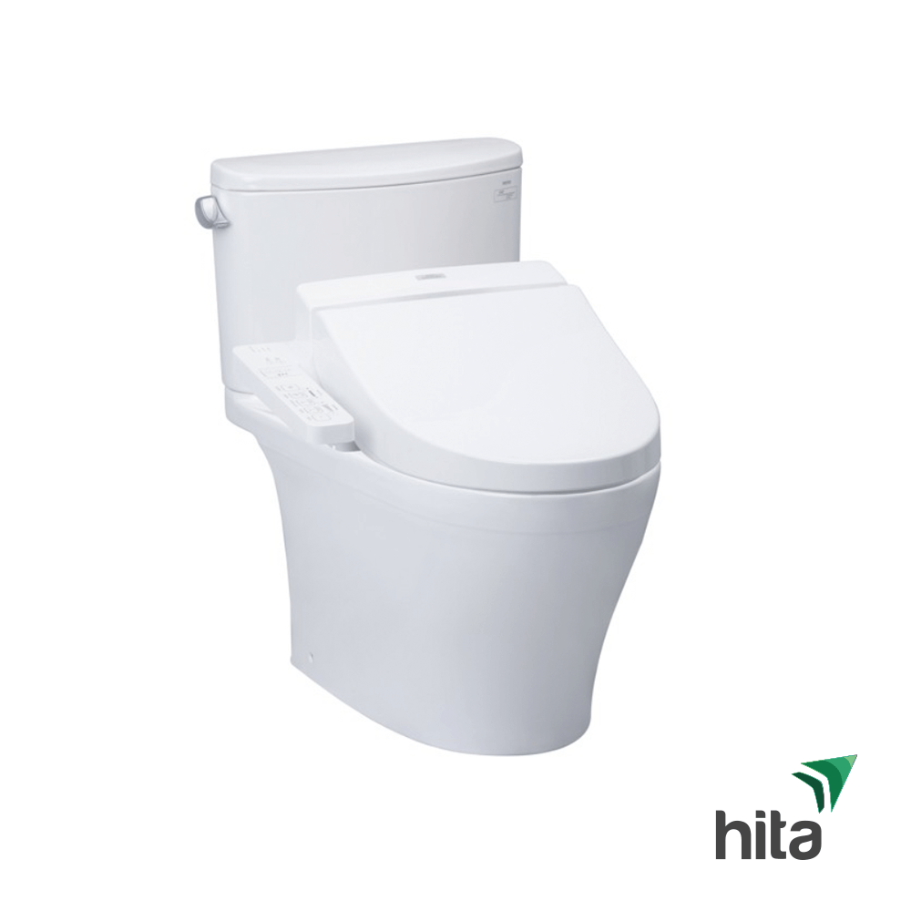 Bồn cầu nắp rửa điện tử 2 khối toto CS767W7
