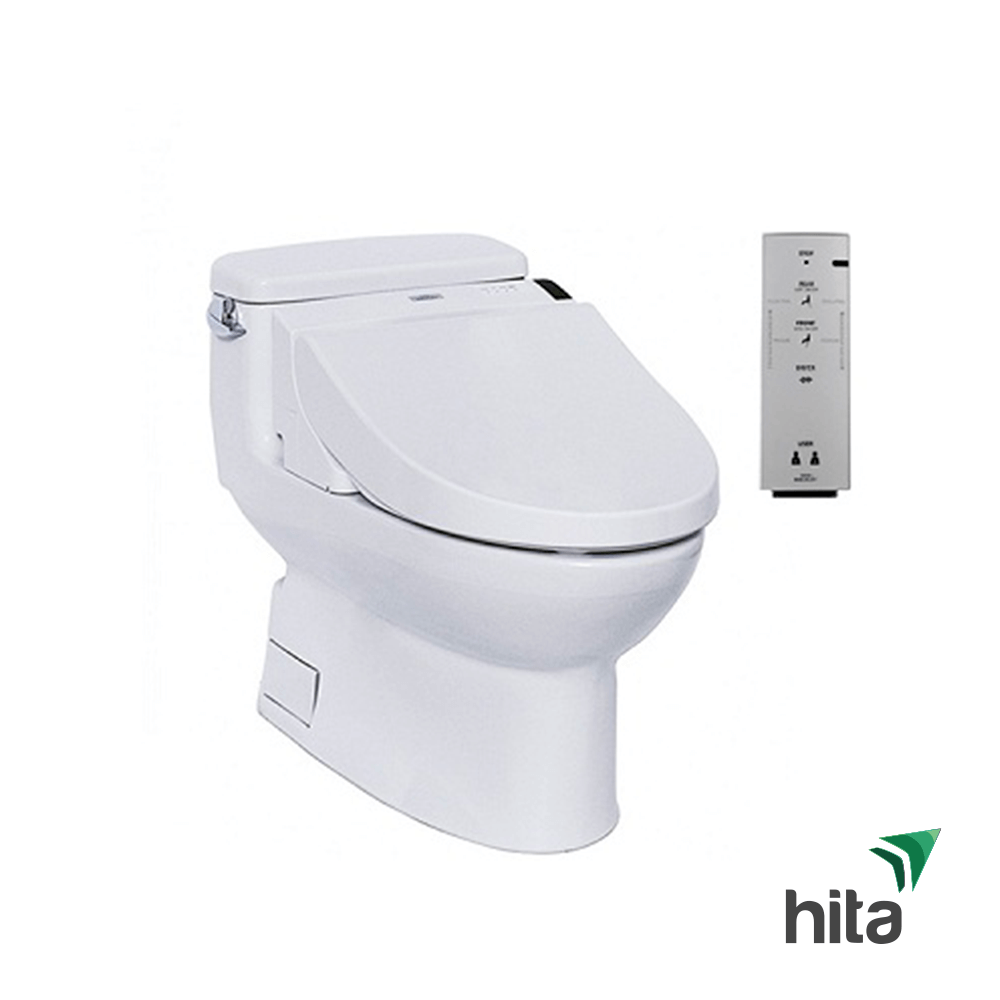 bồn cầu toto 1 khối nắp rửa washlet MS884W6
