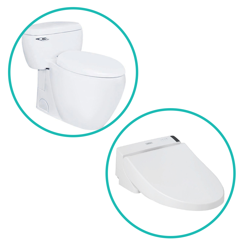 Bồn cầu TOTO 1 khối MS366W6