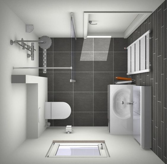 Bồn tắm 1 mét kích thước nhỏ