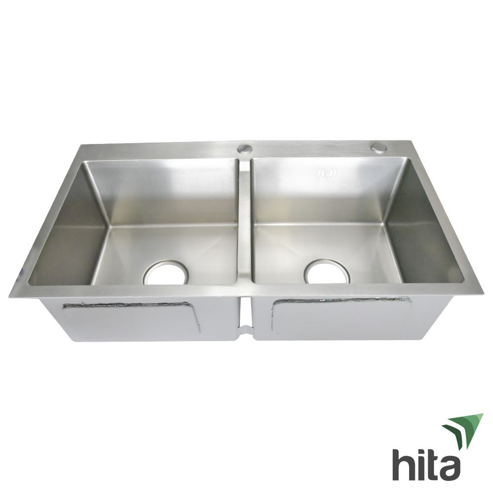Chậu bồn rửa chén bát Hita HD8245DNB inox SUS 304 Tphcm