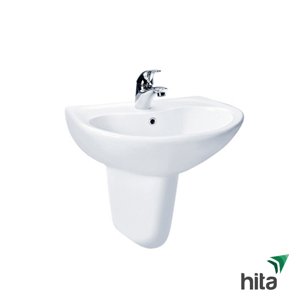 Lavabo chân lửng treo tường TOTO LHT240CS
