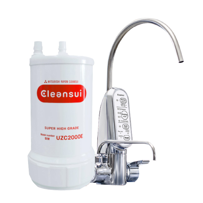 thiết bị máy lọc nước Mitsubishi Cleansui EU301 (mã cũ AL700E) có chức năng tách kiềm và tạo kiềm điện giải giàu hydro
