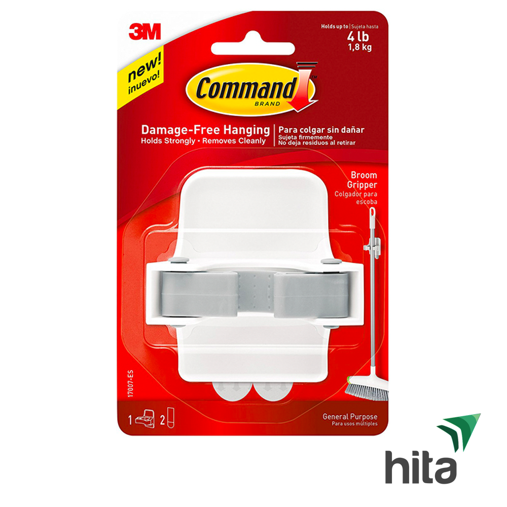 Giá treo chổi phòng tắm công ty Command 3M Việt Nam