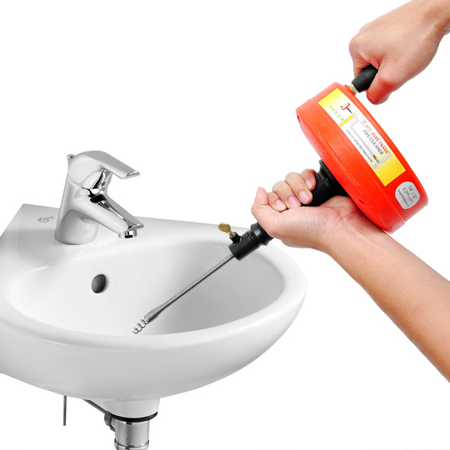 Dụng cụ thông tắc đường ống thông minh cầm tay
