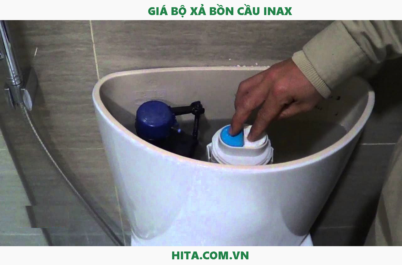 Giá bộ xả bồn cầu INAX chính hãng bao nhiêu?