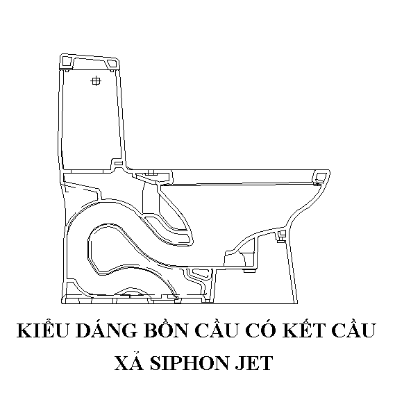 hệ thống xả siphon jet