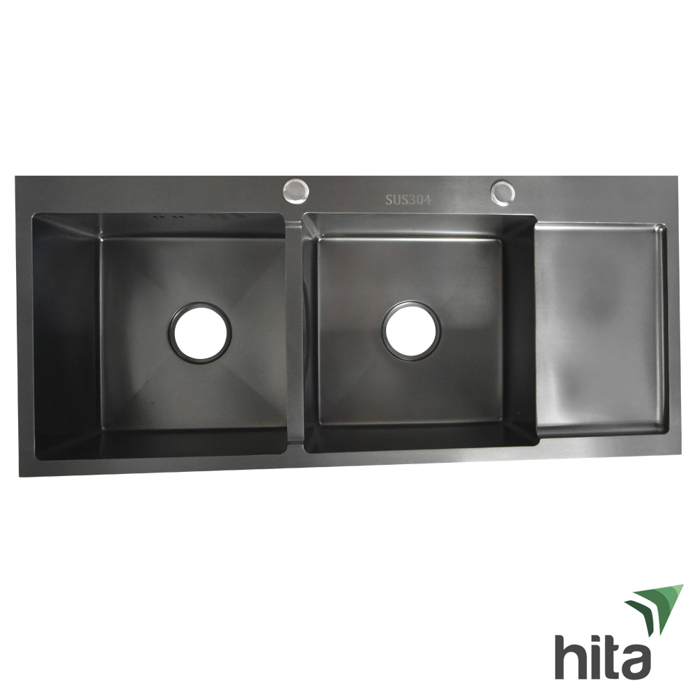 Chậu rửa chén bát Hita HD10045SN nano bạc inox 304 chống rỉ sét tại Tphcm