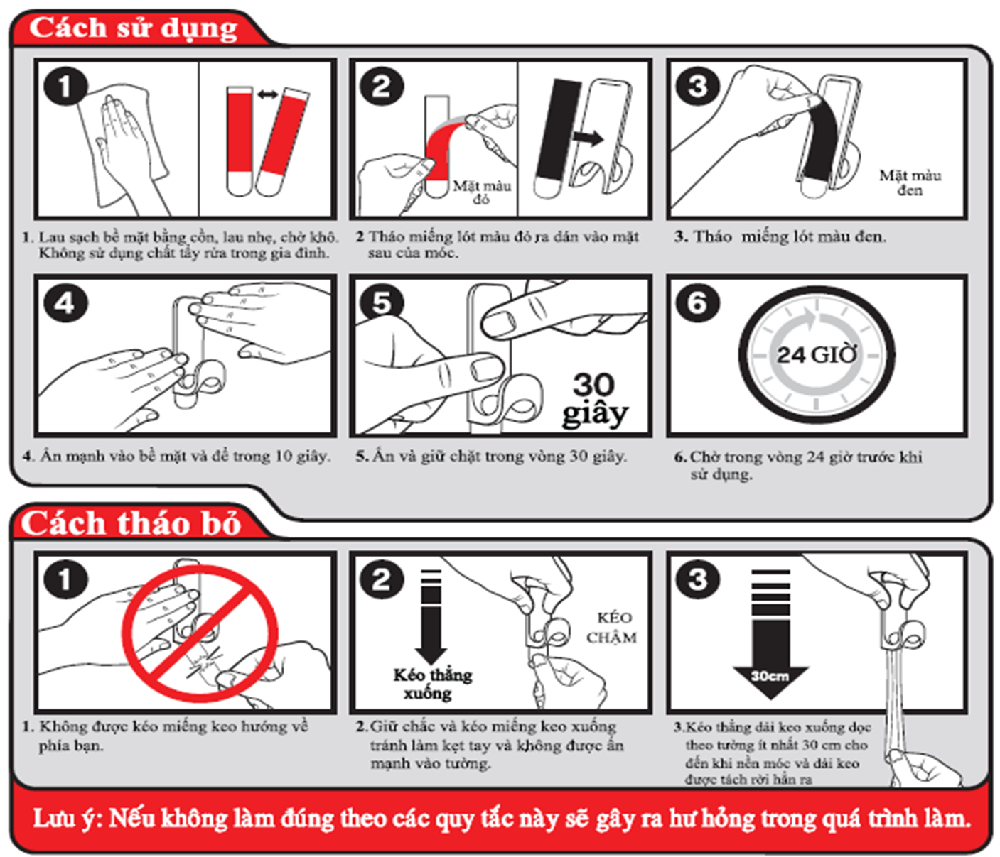 Hướng dẫn sử dụng miếng dán tường thần thánh