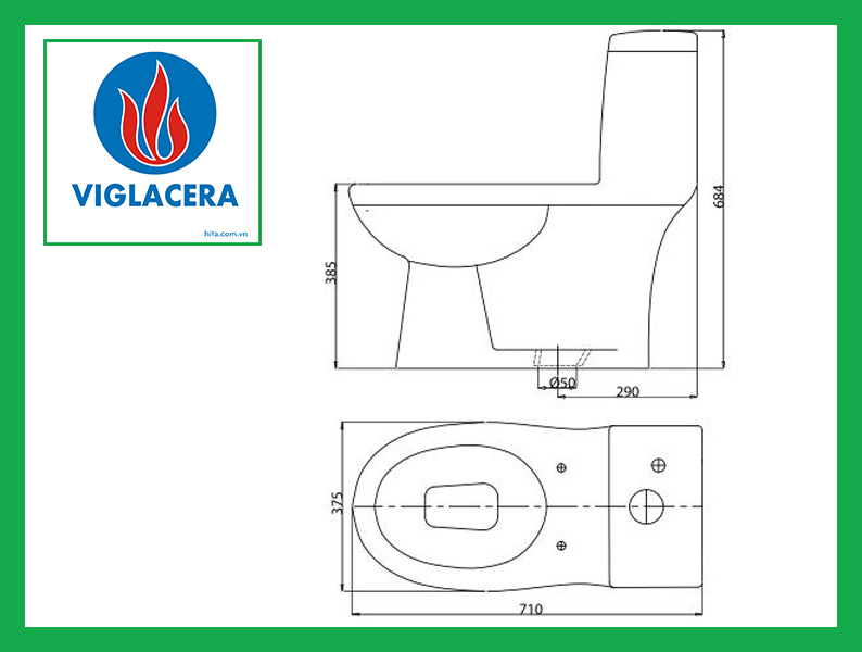 Hướng Dẫn Chọn Kich Thước Bồn Cầu Viglacera