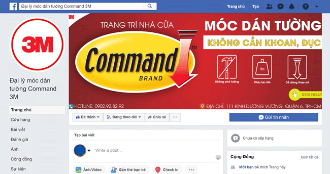 Shop 3M chuyên cung cấp các sản phẩm dán tường chính hãng
