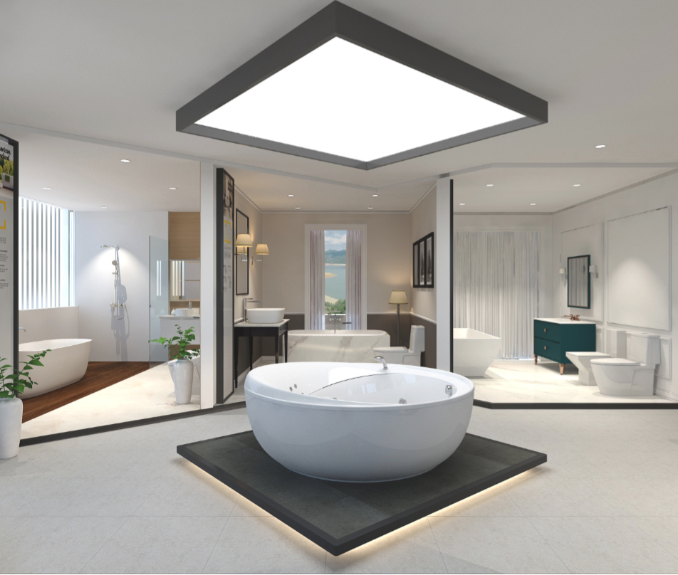 Showroom bồn tắm nhựa chính hãng INAX