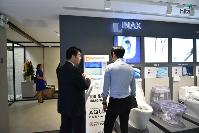 Showroom INAX chính hãng chính thức khai trương tại tp.HCM - showroom inax tại tphcm - hita - nam kỳ khởi nghĩa 218bis