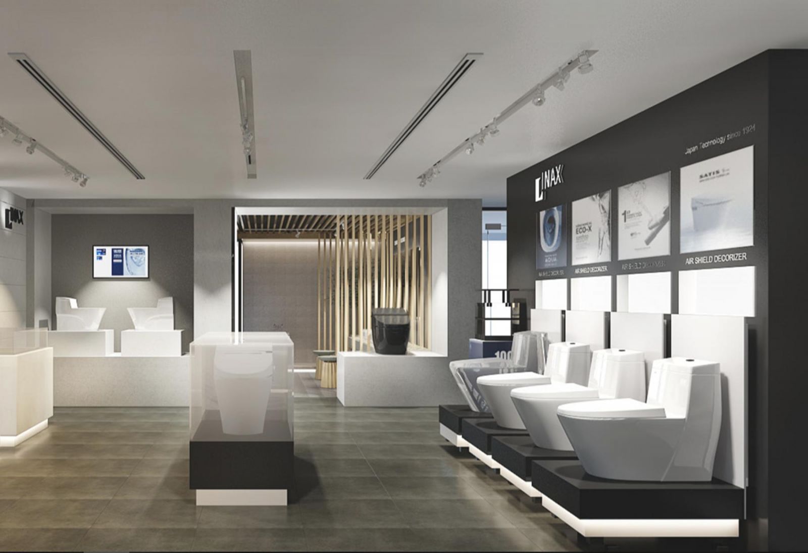 Showroom INAX chính thức đầu tiên và duy nhất khai trương tại tp.HCM - showroom Inax Nam Kỳ Khởi Nghĩa