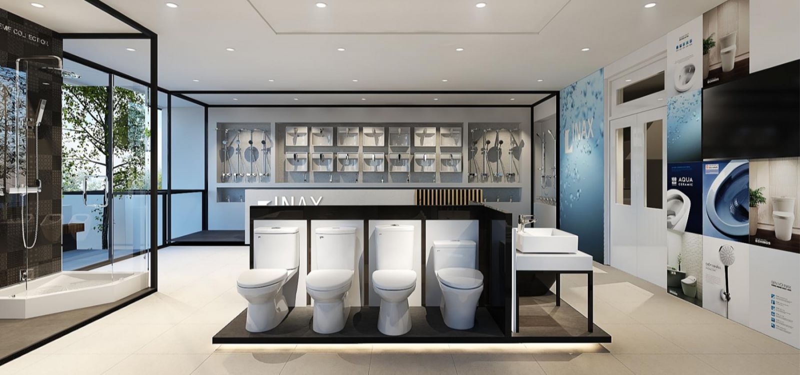 Showroom INAX chính hãng tp.HCM - showroom Inax Nam Kỳ Khởi Nghĩa