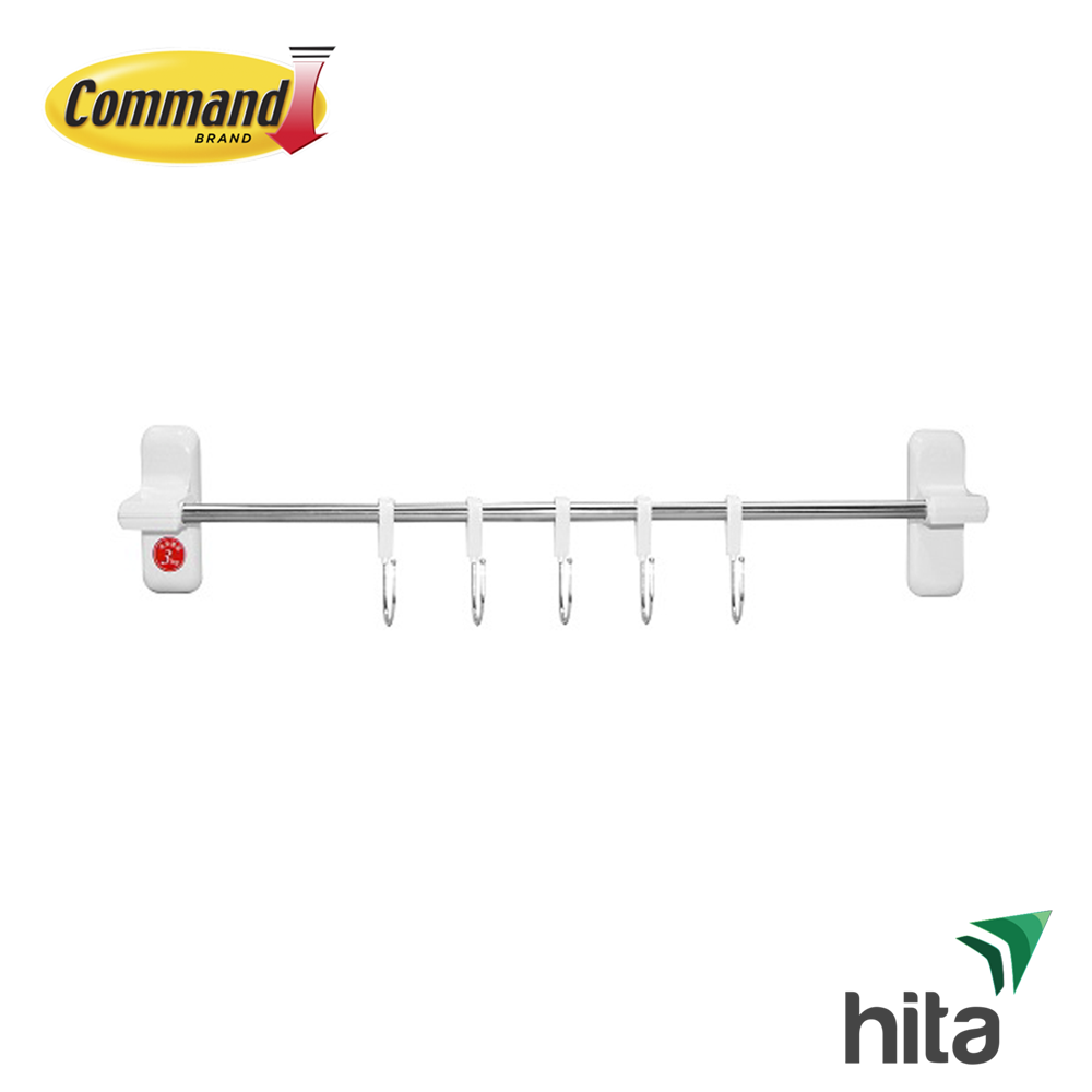 Thanh treo dụng cụ bếp Command 3M
