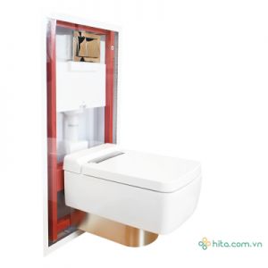 Bồn cầu két nước âm tường Toto