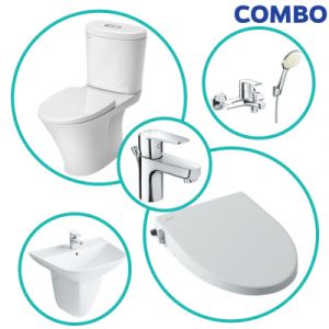 Combo cầu-chậu-vòi Inax