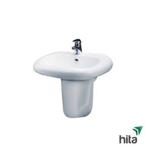 Lavabo treo tường chân lửng Caesar
