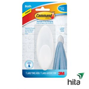 Móc dán tường 2kg vỉ 1 Command-3M