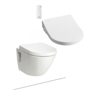 Bồn cầu treo tường nắp rửa điện TOTO CW762/TCF4732A